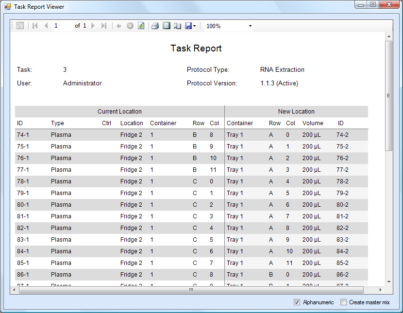 Task Report Viewer